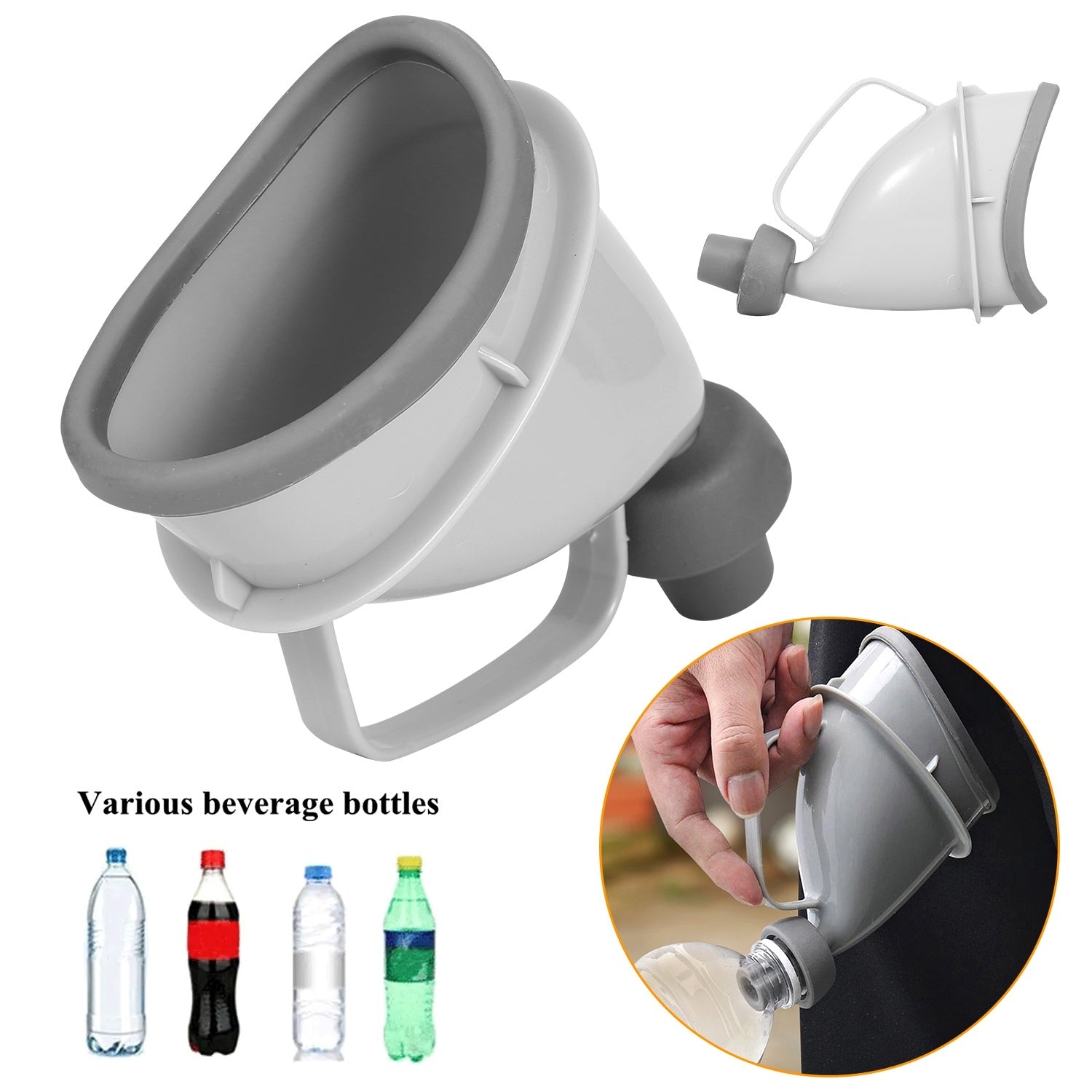 1Pc Unisex Potty Pee Funnel