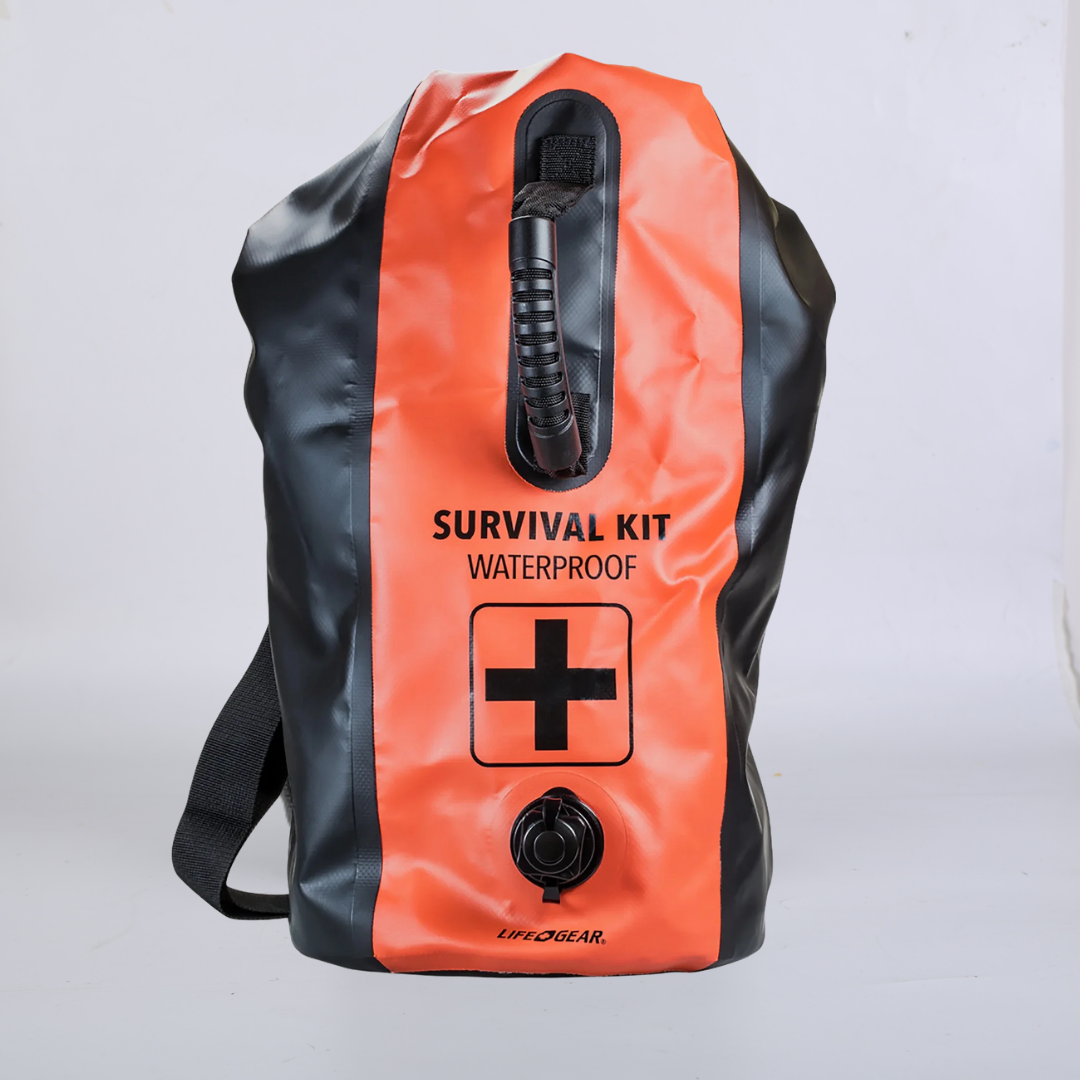 Life Gear 2 Person 72 Hour Survival Kit and Dry Bag