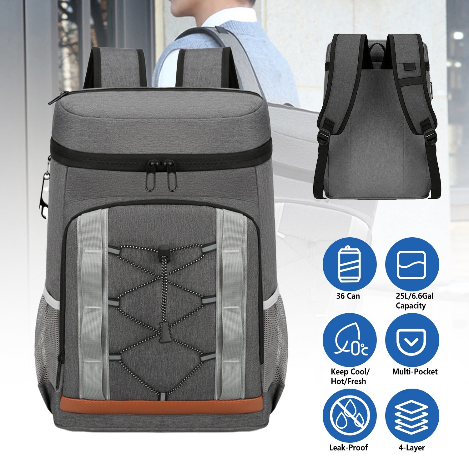 Insulated Cooler Backpack